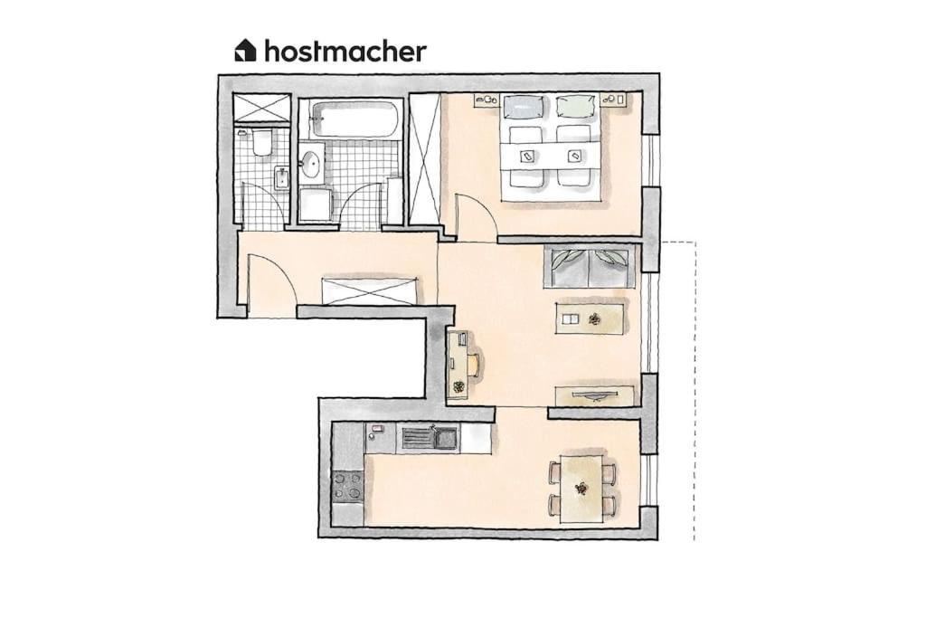 1Br Haven With Swift City Access By Hm Вена Экстерьер фото